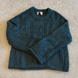 Universal Thread Teal Knit Sweater size small